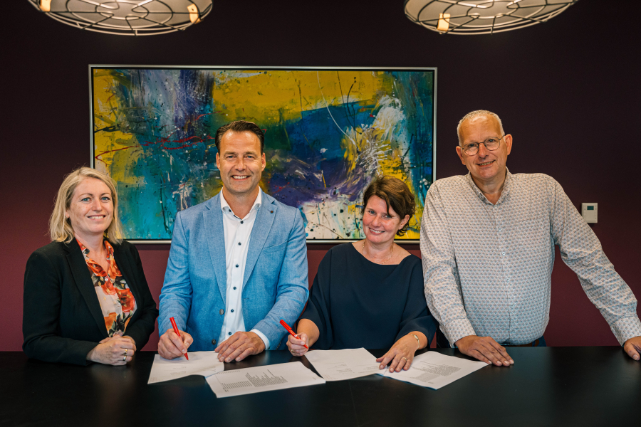 ondertekening blomwijckerpad